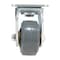Vestil Rubber Swivel Caster 4 In. Diameter x 2 In. Width 551 Lb. Capacity Dark Gray/Gold CST-KSM-4X2MR-S - alternate 3